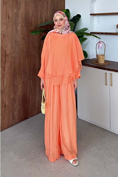 Şulemoda Giyim Beste Pants Suit Orange