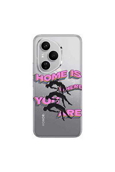 Other Honor Magic 400 Pro Home Is Where Transparent Silicone TPU Θήκη