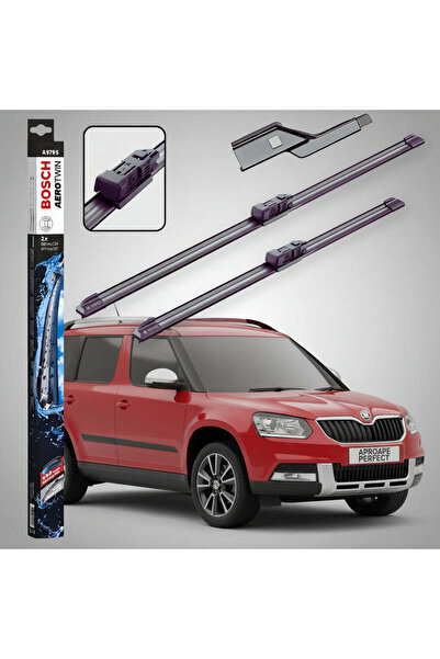 Bosch Set de ștergătoare față dedicate pentru Skoda Yeti 2009-2017 |   Aerotw...