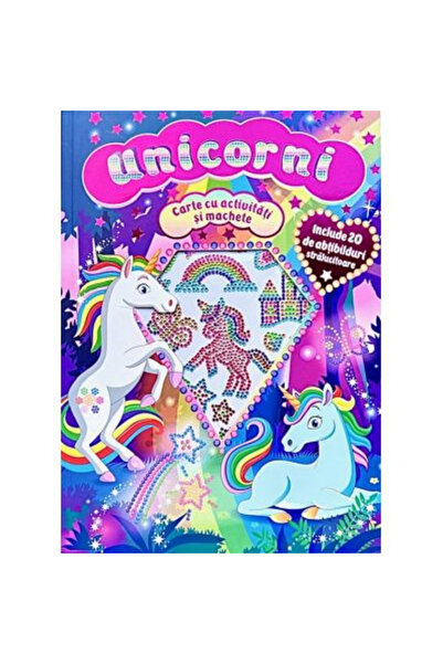Editura Flamingo GD Unicorni. Caiet de activități și modele - Editura Flamingo