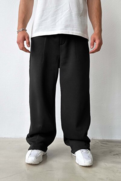 Flaw Wear Baggy Tracksuit with Stitching Detail