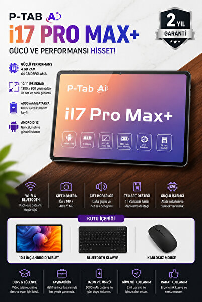 SAYARMARKT Android Sistemli 10.1 İnç Tablet GPS ve Konum Destekli