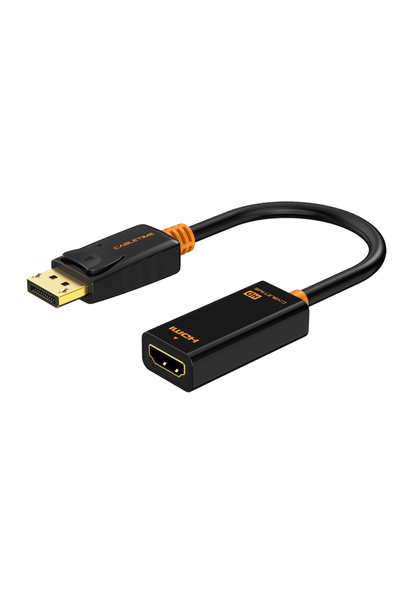 Cabletime αντάπτορας DisplayPort σε HDMI CT-01G, 1080p, 0.2m, μαύρος