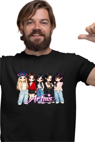 OEM μπλουζάκι Μπλούζα Artms Καρτούν Εμπορεύματα K-pop