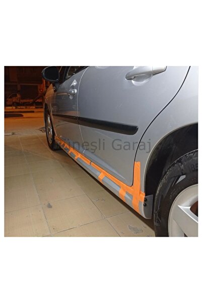 DEMİRTUNİNG PEUGEOT 206 YAN MARŞPİYEL YAN ETEK YAN BODYKİT PLASTİK BOYASIZ