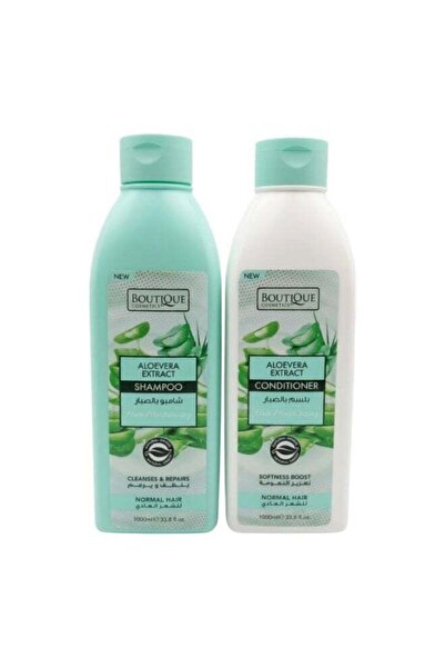 Boutique Aloe Vera Hair Care Set Shampoo 1000ml and Conditioner 1000ml