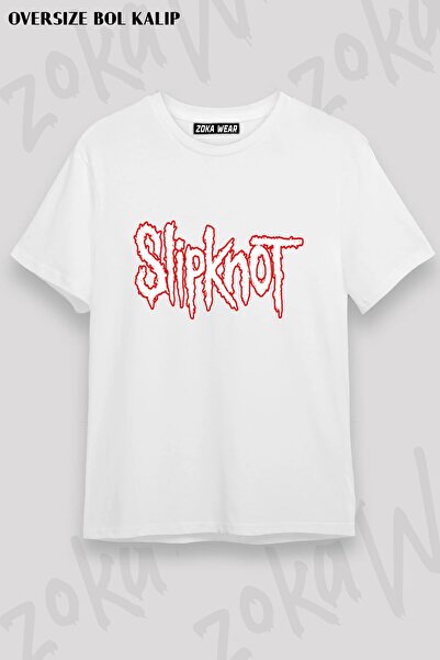 ZOKAWEAR Μπλουζάκι Unisex Loose Fit Slipknot v49 με στάμπα
