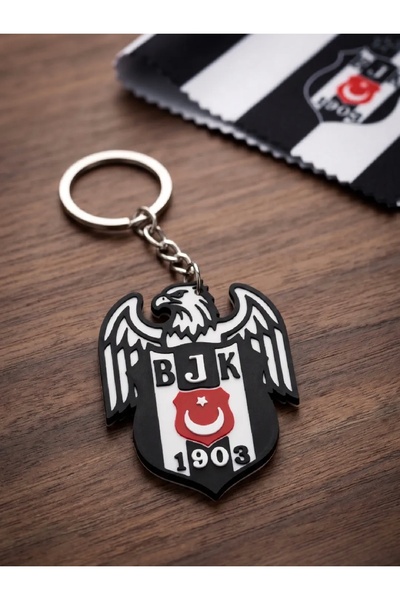 3D King Beşiktaş Kartal anahtarlık