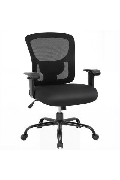 Garvee Ergonomic Office Chair, Mid Back Mesh Computer Desk Chair with Lumbar ...