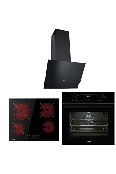 Teka Siyah Ankastre Set ( HAK 625 BÖREK ŞEFİM BK - TBC 64010 - ATV 60 BK )