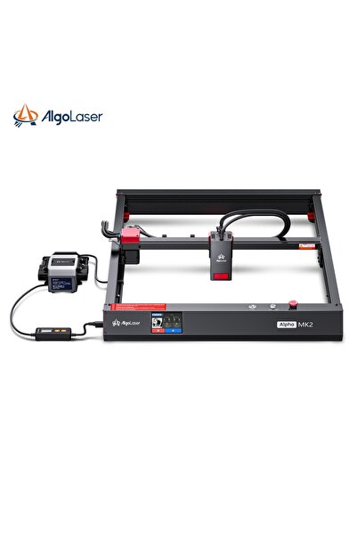 AlgoLaser Mașină de gravat/tăiat cu laser CNC Alpha MK2, 20W, 400x410mm, tăie...