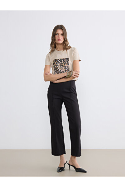 LC Waikiki Pantaloni de damă cu talie elastică și croială slim