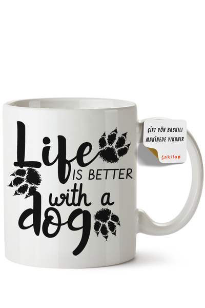 ET ERTAPASSAGE original creative designs Dog Design Printed Porcelain Mug (Do...