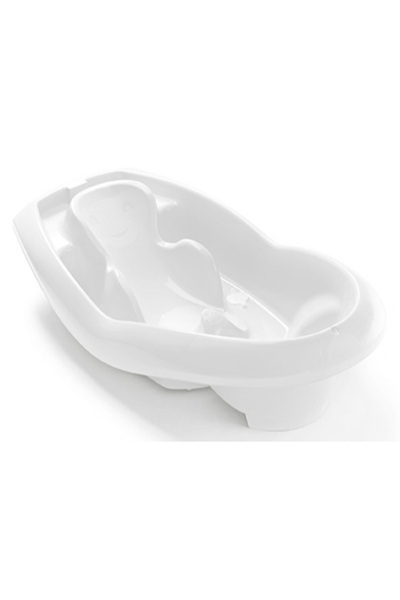 Thermo Baby Cădiță de baie pentru bebeluși, formă anatomică, 96 cm, Lagoon