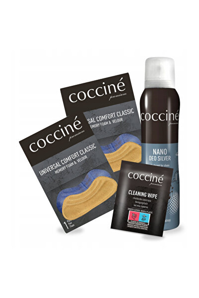 Coccine Set 4 in 1, Coccine, Comfort Classic, 2 perechi, Deodorant nano deo a...