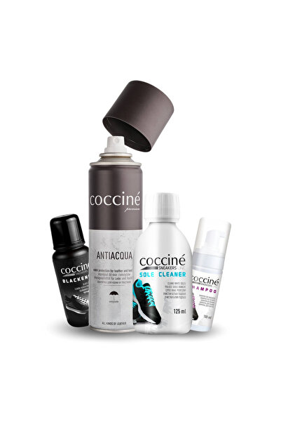 Coccine Kit de curatare a incaltamintei, Coccine, Blackener, 75 g, 125 ml, 10...