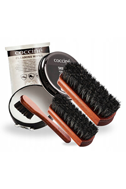 Coccine Set de ingrijire a incaltamintei, Coccine, 5 in 1, 40 ml, ceara incol...