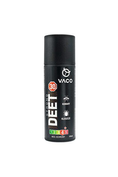 Vaco Spray puternic cu DEET 30% împotriva țânțarilor și musculilor, 170 ml