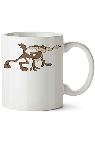 ET ERTAPASSAGE original creative designs كوب بورسلين مطبوع عليه Wile E Coyote...