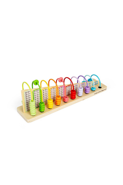 BIGJIGS Toys Contoare din lemn - Adunări și scăderi