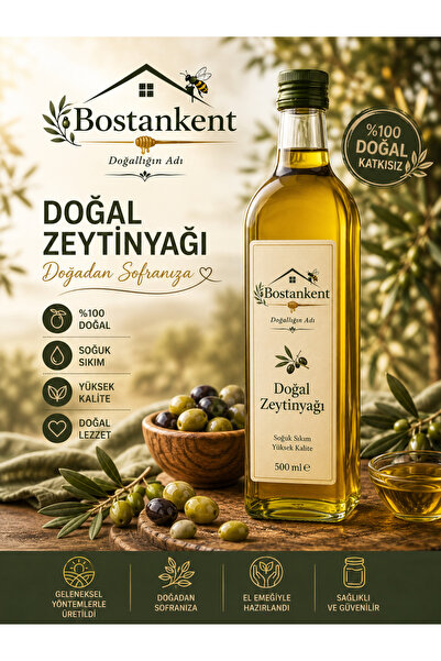 Bostankent Zeytinyağı 500 ml