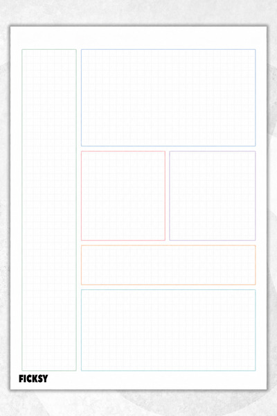 Ficksy Timeless Multi-Purpose Daily Weekly Monthly Planner - A4 Size To Do - ...