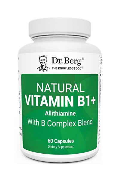 Dr. Berg Nutritionals Supplements, Vitamin B1 B6 B12 Complex - Allithiamine V...