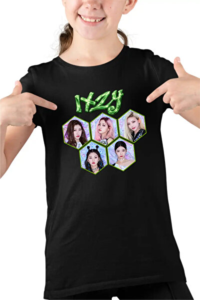 OEM Tricou Copii Fete Itzy Yuna Kpop Merch