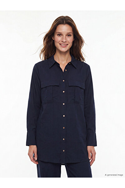 LC Waikiki Rmz Gi̇yi̇m Farkiyla Modal Blended Women's Shirt Tunic