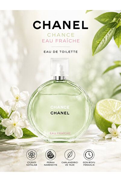 Chanel Chance Eau Fraîche Zarif, Çiçeksi ve Canlandırıcı Kadın Parfümü 150ml