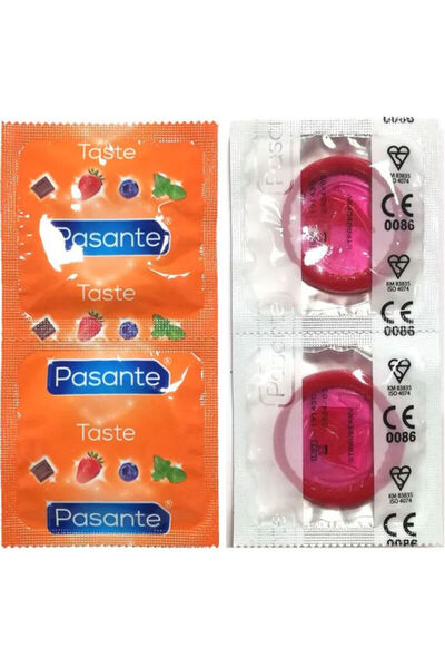 PASANTE Prezervative cu Aroma Capsuni 144 Bucati