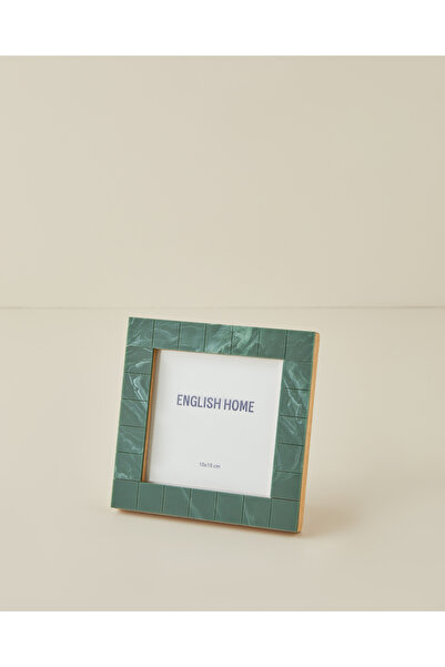 English Home Caren Mdf Çerçeve 10x10 cm Yeşil