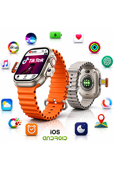 Baytix HOME 4G SIM Smart Watch with Camera, Video Call Smartwatch, Fitness Tr...
