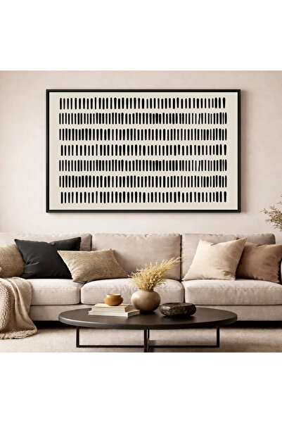 Afkar modern Modern Art Wall Panel – Repetitive Lines |   Premium Quality Can...