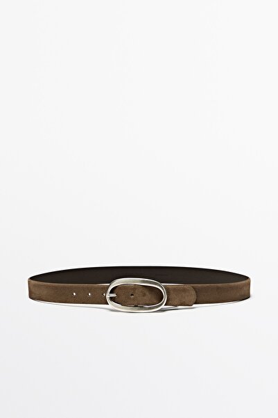 Massimo Dutti Süet deri kemer