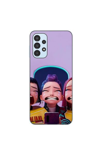 OEM Θήκη συμβατή με Samsung Galaxy A23 4G, A23 5G, από σιλικόνη TPU, με σχέδι...