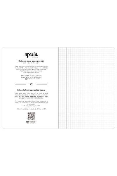 MC Micostore Caiet scoala, Vulpoiul pofticios, A5, 48 file, 80g, Matematică