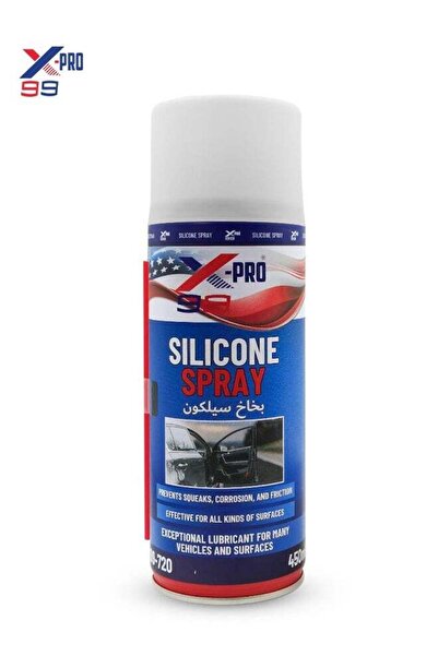 XPRO Silicone Spray - Lubricant and Protectant for Vehicles, Prevents Squeaks...