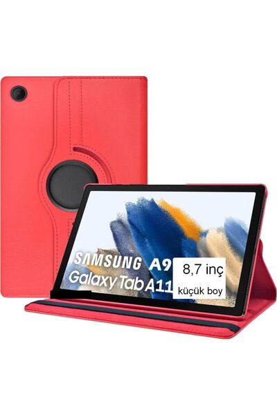 prolysus Samsung Galaxy Tab A11/A9 8.7 inç Tablet Uyumlu Kapaklı Kılıf 360 De...