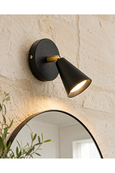 Bozyaka Aydınlatma Merlin Decorative Movable Modern Metal Wall Sconce for Ind...