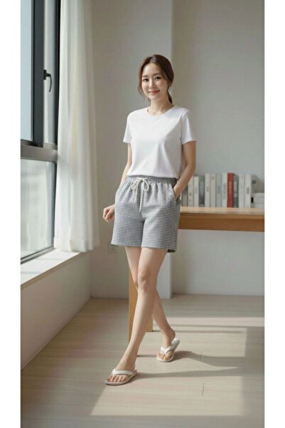 VELİZADE High Waist, Elastic Waist, Pockets, Comfortable Fit, Combed Cotton, ...