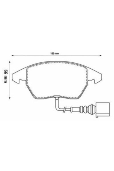 SRLine Placute frana Skoda Fabia, Octavia, Superb, Yeti, Audi A1, A3, TT; VW ...