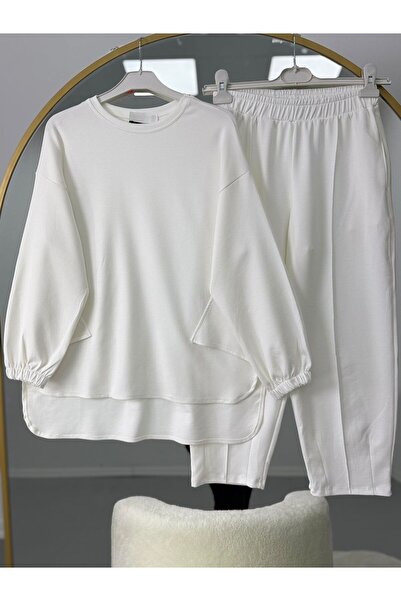 EC MODA Casual Trousers Double Set