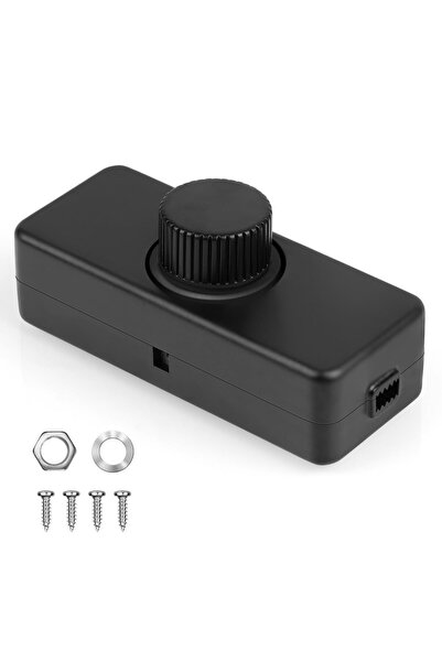 Axfor Variator De Tensiune Pentru LED, Dimmer Rotativ, Reglaj Intensitate 0-1...