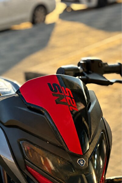 Banxtre Sticker for Red Color Head Drain for Bajaj Ns125