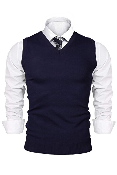 iCloth Men's Sweater Vest, iClosam, Comfortable, Cotton and Acrylic, V-Neck, ...