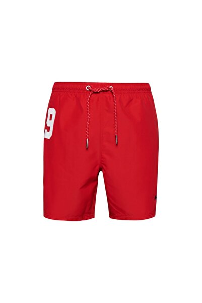 SUPERDRY Șorturi de baie polo vintage pentru bărbați M