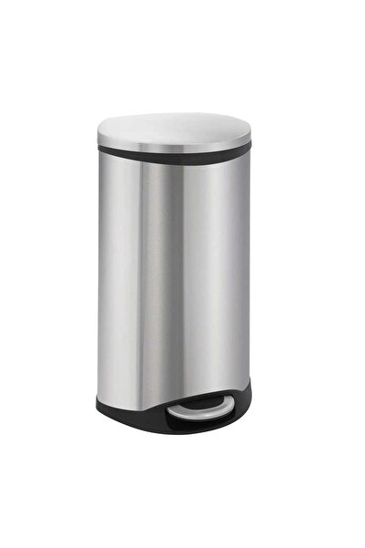 EKO Coș de gunoi cu pedală, EKO, Shell, 30 litri, 1 compartiment, inox