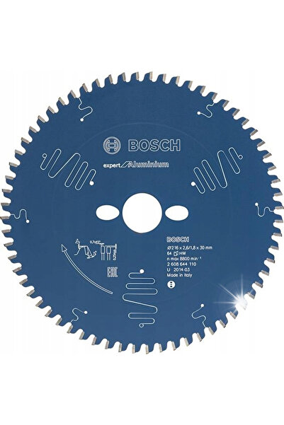 Boschen Disc PILARSKA EXPERT pentru aluminiu 216*30*2.6 64 dinți 2608644110 B...