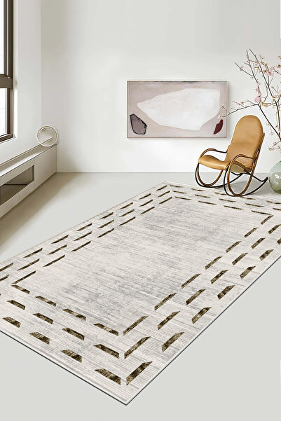 Halise Home Kaymaz Taban Yıkanabilir Kalın Dokulu Halı & Yolluk & Mutfak Halısı